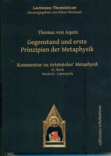 Gegenstand und erste Prinzipien der Metaphysik