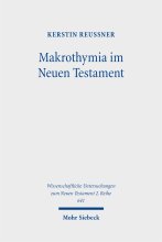 Makrothymia im Neuen Testament