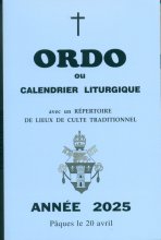 Ordo liturgique 2025