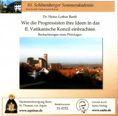 Wie die Progressisten ihre Ideen in das II. Vatikanische Konzil einbrachten - CD