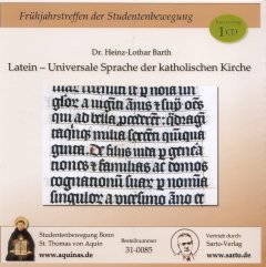 Latein - Universale Sprache der katholischen Kirche - CD