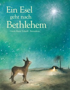 Ein Esel geht nach Bethlehem