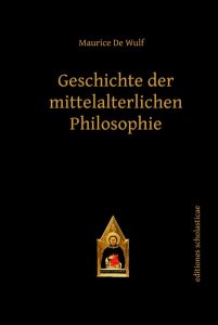 Geschichte der mittelalterlichen Philosophie