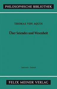 Über Seiendes und Wesenheit