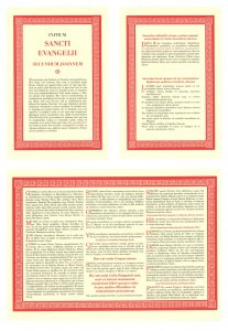 Tafeln für die Liturgie Kanontafeln
