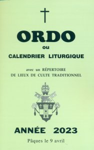 Ordo liturgique 2023