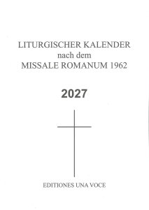 Liturgischer Kalender 2027