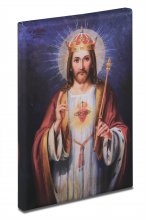 Bild vom heiligsten Herzen Jesu - Bild von W. Wüsten, Mainz
