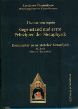 Gegenstand und erste Prinzipien der Metaphysik