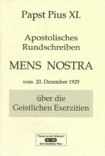 Apostolisches Rundschreiben Mens nostra [HB 108]