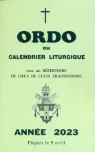 Ordo liturgique 2023
